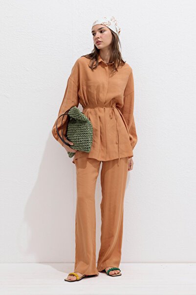 Manuka Modal Comfortable Shirt Orange