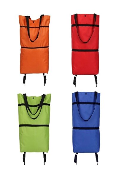 Zenorius Foldable, expandable shopping bag with wheels