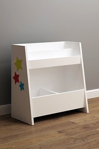 Genel Markalar Pikas Montessori Çok Amaçlı Kitaplık 30 Cm Beyaz Suntalam Klasik 60 Cm