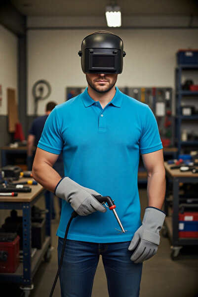 PayBuy Men's Summer Polo T-Shirt Outdoor 100 Cotton Galanthus Shırt