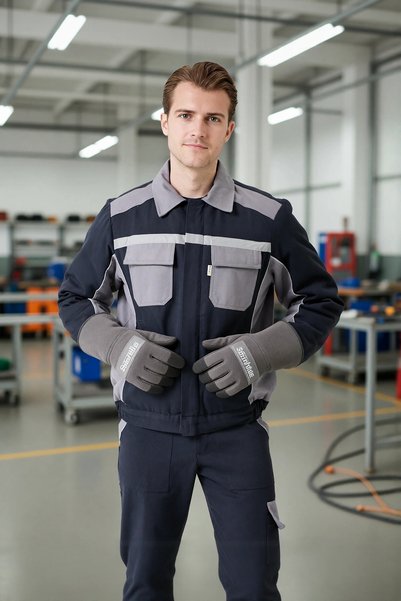 PayBuy Kışlık İş Mont Polarlı Gabardin CE Urtica Montu Pamuklu Rahat