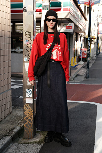 Manuka Blue Deep Skirt - Flounce and Leather