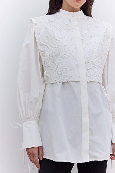 Manuka Ecru Color - Lace Tunic, Limited Edition