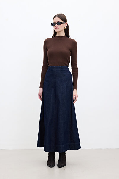 Manuka Blue Deep Skirt - Flounce and Leather