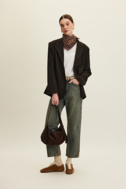 Manuka Light Brown Classic Blazer Jacket