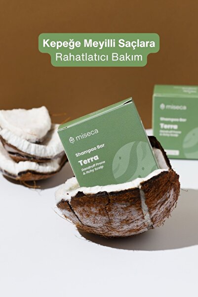 miseca Terra Kepeğe Meyilli Saç Derisi Rahatlatıcı Katı Şampuan 105 G