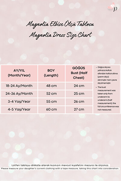 Parla Kids Kız Çocuk Magnolia Puanlı Tütü Pembe Elbise