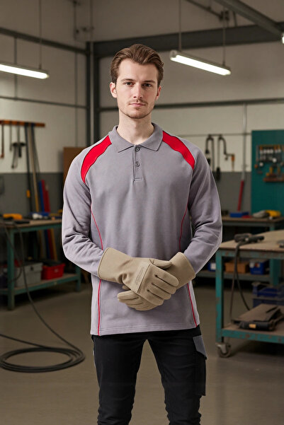 PayBuy سويت شيرت بياقة بولو وأكمام طويلة وتفاصيل ملابس Vancelya قابلة للتنفس ...