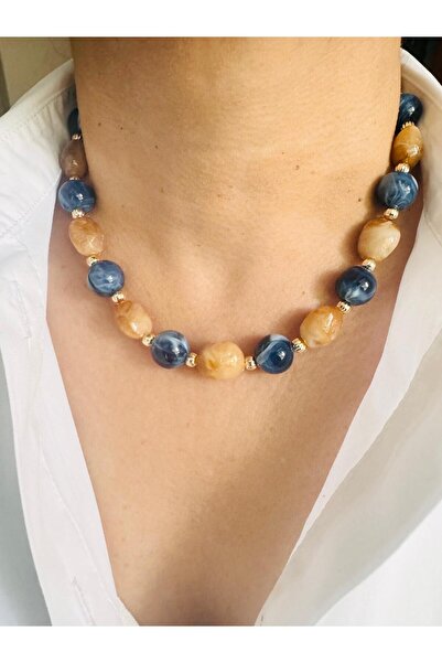 DEVİ fashion Bead necklace 45 cm