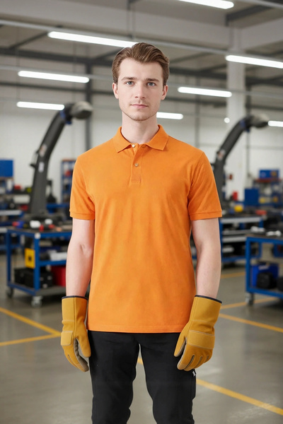 PayBuy تي شيرت بولو صيفي للرجال في الهواء الطلق 100 قميص قطن Galanthus