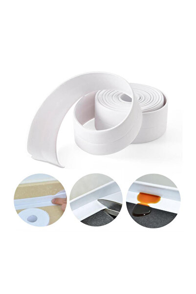 Ganjem Su Sızdırmaz Bant 3 Metre Banyo Mutfak Lavabo Küvet Kenarı Güçlü Bant ...