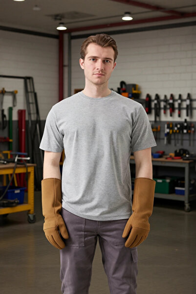 PayBuy Men's Cotton T-Shirt Summer Breathable Herba Basic Shirt Relaxed Fit