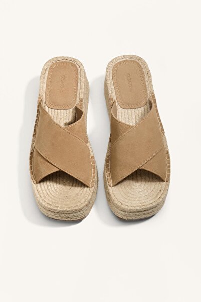 Oysho Süet dolgu topuk terlik