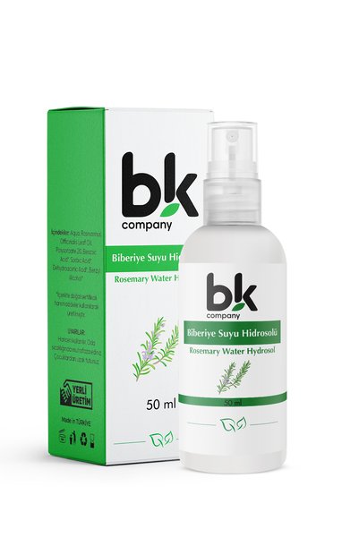 BK COMPANY Rosemary Water Anti-Hair Loss Strengthening and Fast Hair Growth Effective Pure Hair Tonic 50 ml