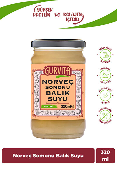 Gurvita Balık Suyu Sebzeli 320 Ml