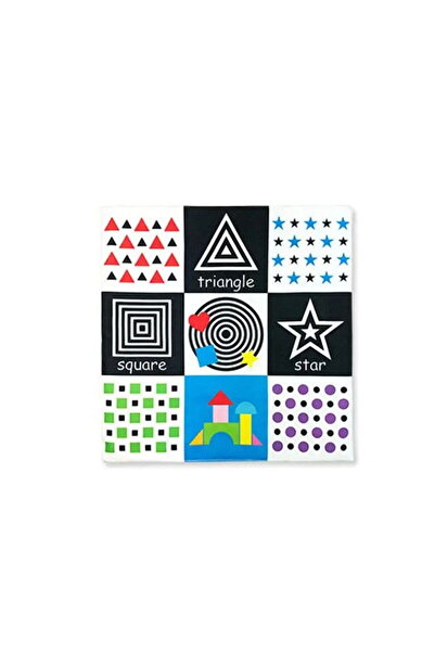 Empria Paturica senzoriala bebe, jucarie bebe moale educativa, 27 x 27 cm, Empria, Forme