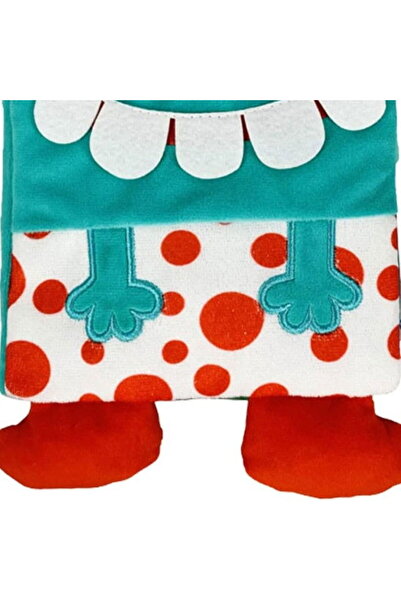 Empria Carte senzoriala bebe, cu picioruse, educativa pentru bebelusi, 18.5 x 15 x 3 cm, Empria,Croco