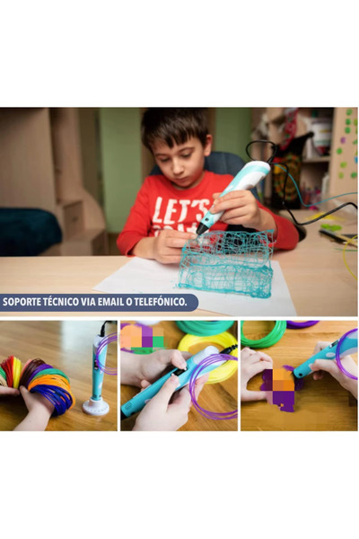 Zenorius Creion 3D cu Filamente Colorate – Stilou 3D pentru Desene și Modelaj...