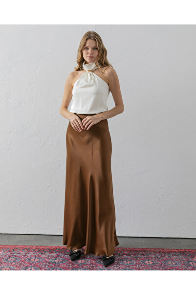 VUNTAL - ДОВГА ШОВКОВА СУКНЯ -