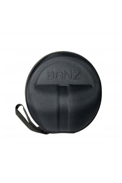 Banz Προστατευτική θήκη για ωτοασπίδες μωρού 3-36 μηνών - σκληρό EVA, συμπεριλαμβάνεται λουράκι, μαύρη