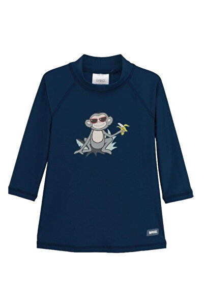 Banz Bluza Copii Maneca Lunga, Anti-Iritatii, Protectie Soare UPF50+, Navy Ju...