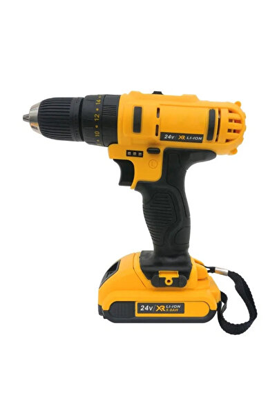 ROMSHOP 24V 2-battery self-tapping kit 110 professional pieces