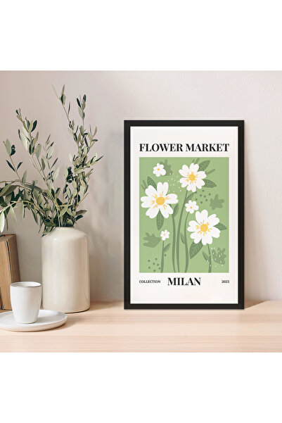 Zevahir Mobilya Dekorasyon 1 bucată MDF albastru podea Golden Waves MDF cadru...