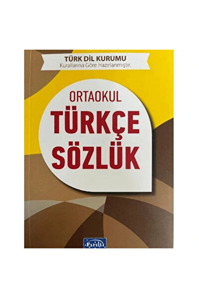 Genel Markalar PARILTI İLKÖĞRETİM TÜRKÇE SÖZLÜK (5-6-7-8)