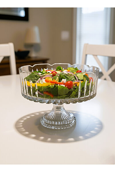 Paşabahçe Salata Kasesi  Sunumluk El işçiliği Kesme 25CM