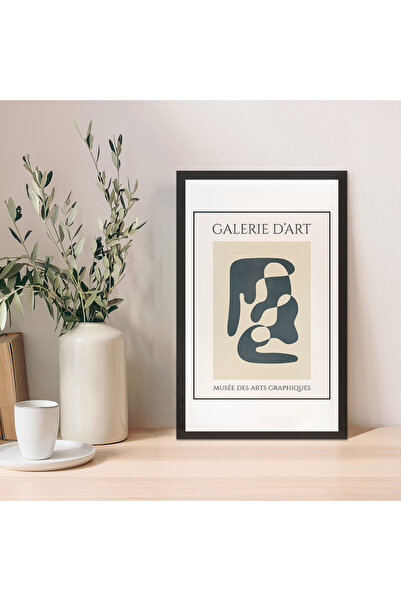 Zevahir Mobilya Dekorasyon 1 Buc MDF Floor Silver Waves MDF Frame Look MDF Table