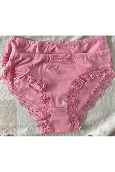 Wotrart Bikini/chiloți pentru femei cu margine din dantelă elegantă - Opțiune multicoloră