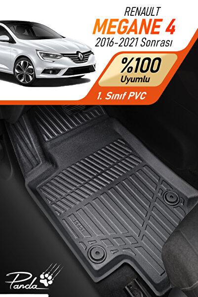 Panda Kılıf RENAULT MEGANE 4 2016 - 2021 ARASI 4D HAVUZLU PASPAS TAKIMI