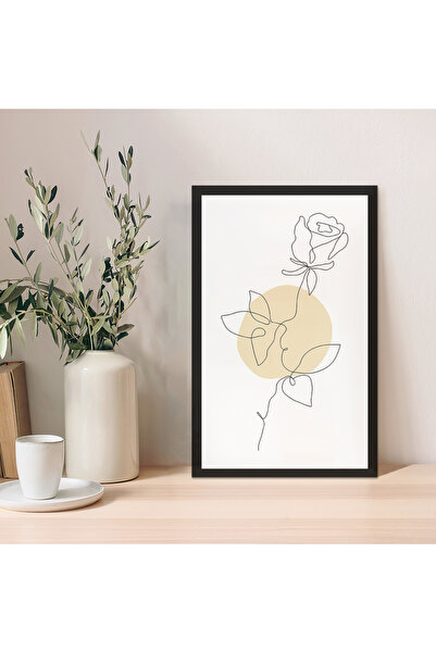 Zevahir Mobilya Dekorasyon 1 bucată antracit MDF podea crem natural MDF cadru...