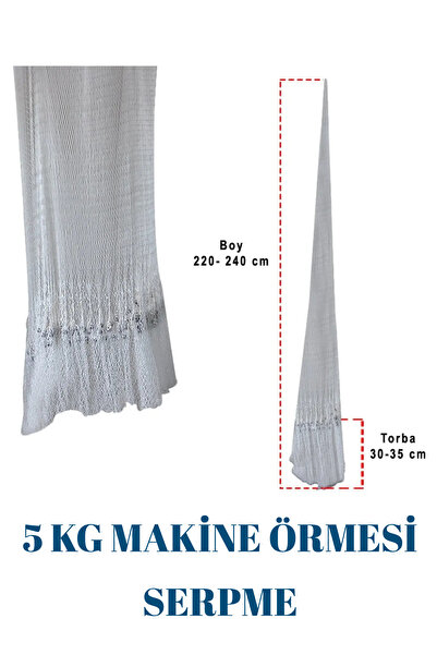 Halbart Serpme Makine Örgüsü 5 Kilo 1. Kalite
