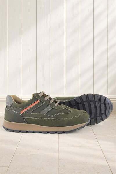 Rakerplus Справжня шкіра, хакі зелений, дитячі спортивні черевики для хлопчиків