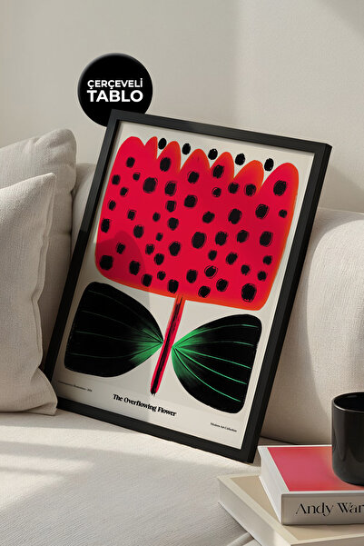 House Gorgeous Cadru cu flori care se preapnează Poster cu design modern și colorat Colecția Dolce Vita