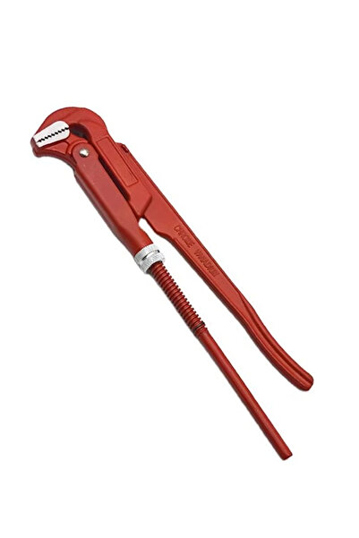 İstoç Türk Tongs Pipe Wrench 1.5'' Finger 65mm Chrome Vanadium Steel Adjustable Spanner
