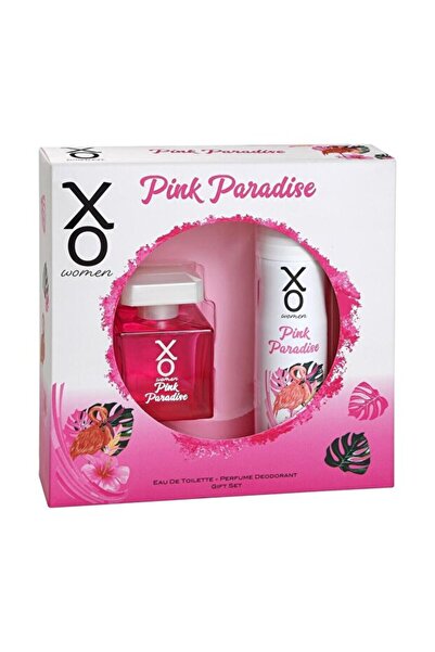 Xo EDT 100ML+125ML DEO WOMAN SET-PİNK PARADİSE PEMBE