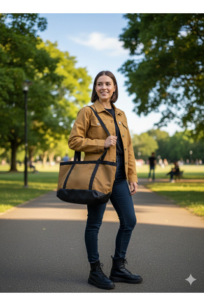 Nts Γυναικεία μεγάλη τσάντα παραλίας ώμου