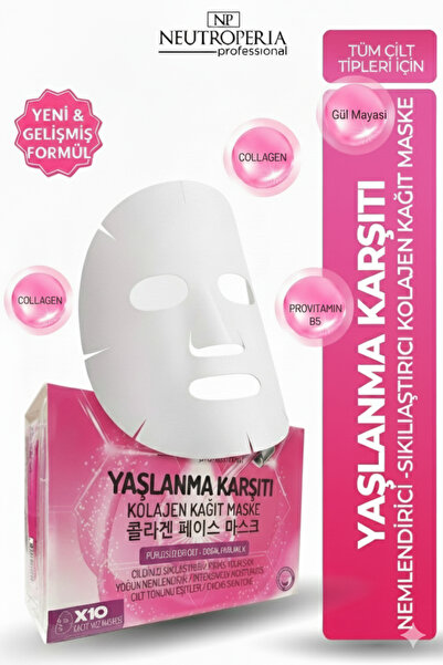 NP Neutroperia Professional Nem Bombası & Işıltılı Cilt Gül Mayası & Kolojen ...
