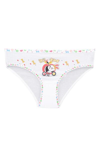 Tutku 0832 Girl Child Elastane Front Printed Bato Panties