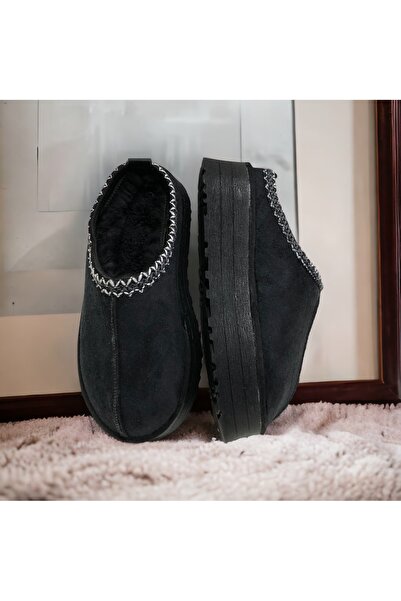 M Miel Γυναικείες ριγέ παντόφλες Χοντρή σόλα