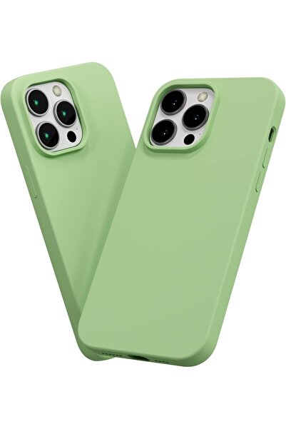 HyperAge iPhone 15 Pro Max Kılıf İçi Kadife Kamera Yükseltili Lansman Silikon...
