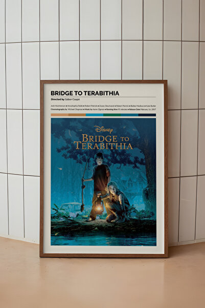 House Gorgeous Film "Most do Terabiteje" - dizajnirani poster okvira