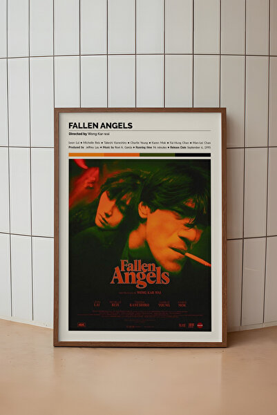 House Gorgeous Fallen Angels Film Tasarımlı Çerçeve Poster