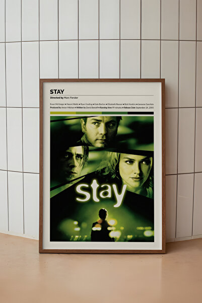 House Gorgeous Stay Film Designed Frame Poster