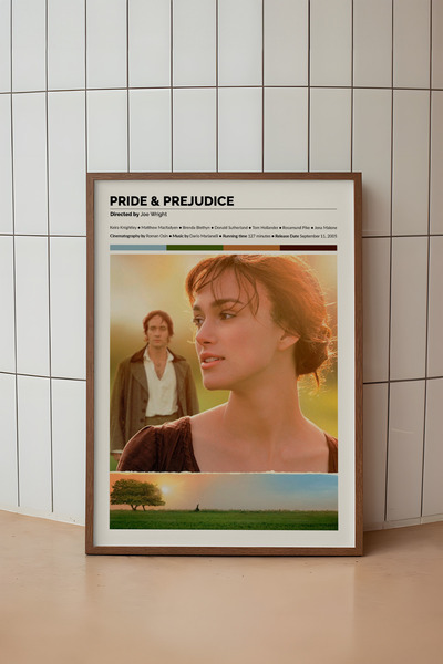 House Gorgeous Poster cu cadru proiectat pentru filmul Mândrie și prejudecăți