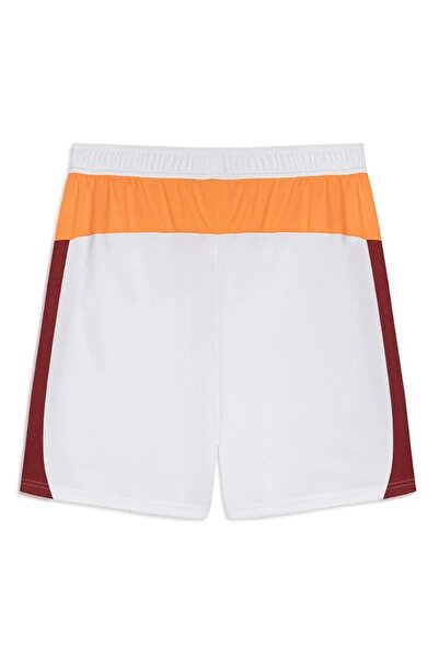 Galatasaray S.k. Shorts 25/26 İç Saha Parçalı Şort Erkek Futbol Şortu BEYAZ