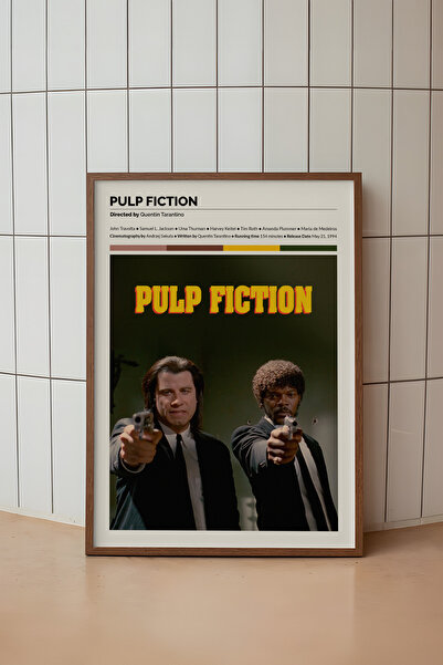 House Gorgeous Pulp Fiction Film Tasarımlı Çerçeve Poster