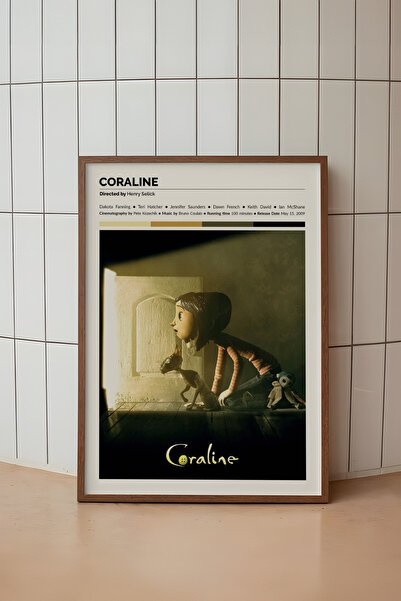 House Gorgeous Poster cu cadru de design de film Coraline